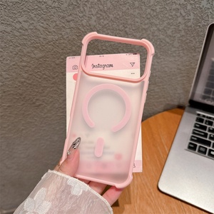 Funda Magnética Transparente Mate de Lujo a Prueba de Golpes con Carga Inalámbrica para iPhone 17 Air 16 15 14 13 12 11 Plus - Product Image 5