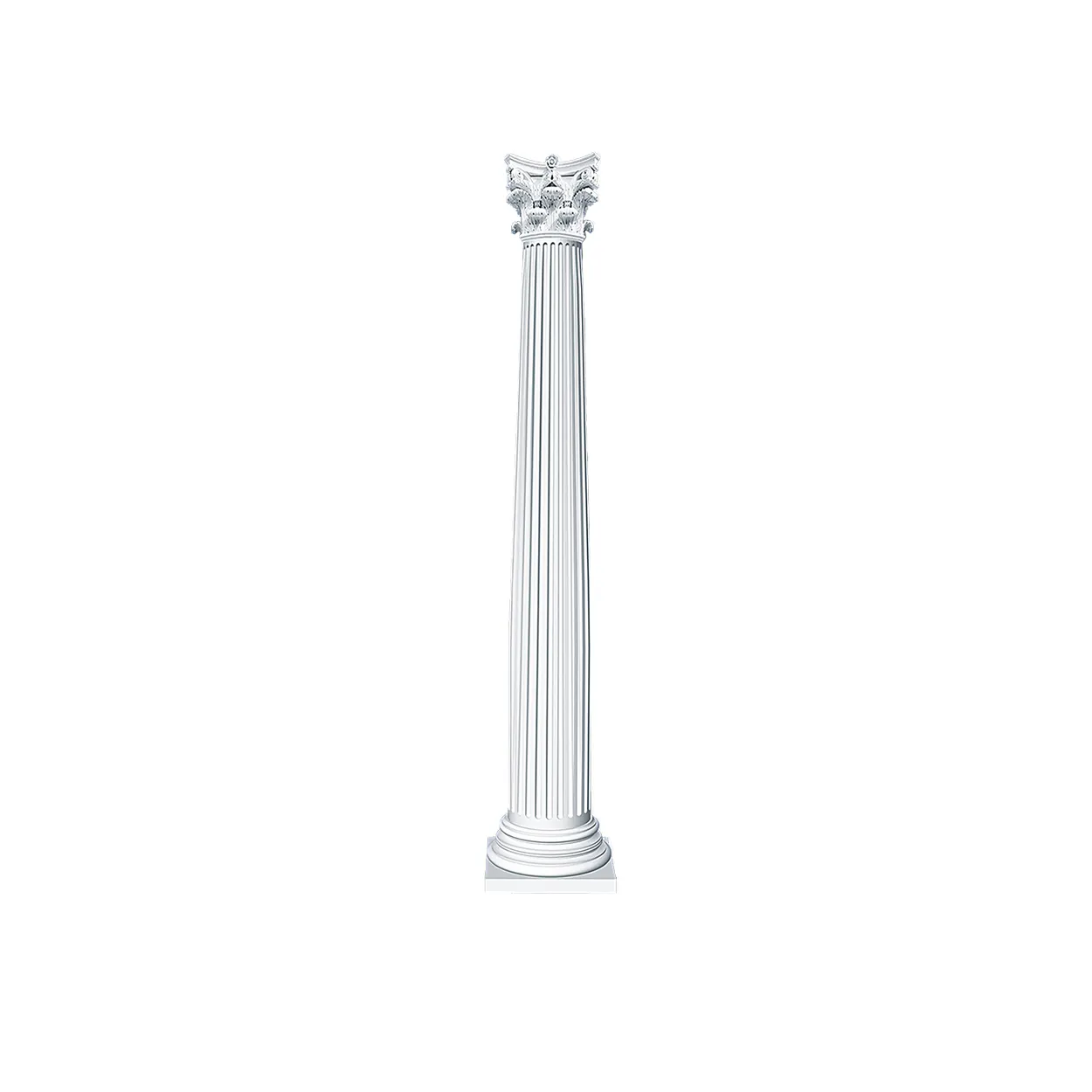 PU Schaum Polyurethan Kunststoff Säulen für Dekoration Dekorative Beleuchtete Lowes Römischen Spalte und Säulen Design von Guangdong