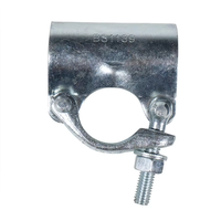Coupleur de treuil pour échafaudage en acier galvanisé, forgé à chaud, fixation fixe, pièces d'échelle à coin