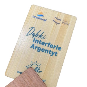 Tarjetas de Visita de Madera con Grabado Láser VIP RFID NFC 2024, Ecológicas, Degradables, Personalizables, Impresión en Plástico - Product Image 2