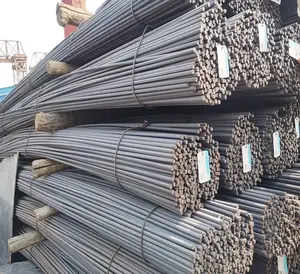 Hrb400 Hrb500 Thread Deformed Carbon Steel Rebar Reinforcing Steel Rebar For Building Construction