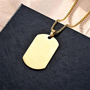 ป้ายสุนัขแบบกำหนดเองสร้อยคอเปล่าสำหรับสลักชื่อสัตว์เลี้ยงแบบระเหิดอุปกรณ์เสริมปกโลหะ - Product Image 3