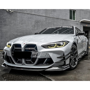 4PCS Dry Carbon Fiber Front Canards For BMW G82 M4 - Product Image 5