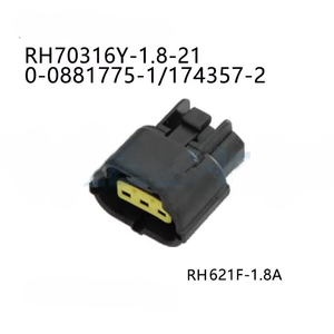 3-Pin Amp Waterproof Import Machine Intake Pressure Sensor <b>Plug</b> Connector 0-0881775-1 174357-2 Automotive Parts - Product Image 3