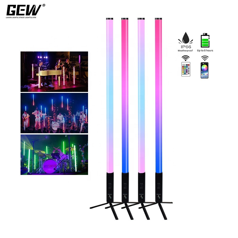 Dj Light Wireless Battery DMX LED Pixel Tube Light for Stage Event Entertainment