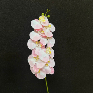 Orquídeas Phalaenopsis Artificiales en 3D, 9 Cabezas, 98 cm de Altura, Flores de Tela de Seda, Tallos de Orquídeas Artificiales Grandes para Decoración de Bodas y Hogar - Product Image 4