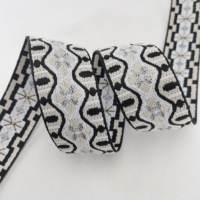 Sangles en tissu Jacquard de 48mm nouvellement conçues, parfaites pour les valises, les sangles d'appareil photo et les sangles de guitare