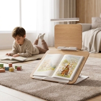 Lampe de lecture YD-20Pro+ à protection oculaire, CRI élevé Ra98, support de livre en bois réglable pour étudiants et enfants, modèle 2026 – Meilleures ventes