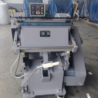 ML1040 Machine Manuelle de Découpe et Rainurage à Plat Haute Vitesse pour Boîtes en Carton, Alimentée à la Main