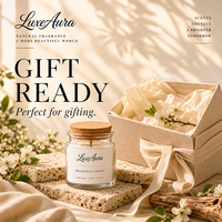 Bougie parfumée, cadeau pour la Saint-Valentin, la fête des mères, le Nouvel An, Pâques, bougie parfumée pour la maison