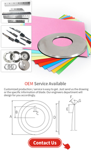 <strong>Circular</strong> Knife Round Cutting <strong>Blade</strong> For Printing Packaging Industry - Product Image 6