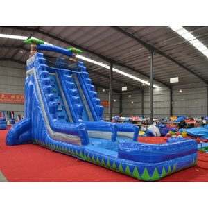 Toboganes de <span class=keywords><strong>Agua</strong></span> Inflables Comerciales para Niños y Adultos, Tobogán Grande de PVC Transparente <span class=keywords><strong>con</strong></span> Bola en el Interior, Castillo <span class=keywords><strong>con</strong></span> Control Remoto y Soplador - Product Image 3