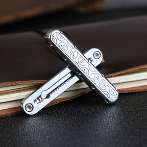 Fidget Spinner en métal non magnétique à glissière, inspiré des bâtonnets de pâte frits créatifs, jouet EDC pour adultes, anti-anxiété et TDAH - Product Image 2
