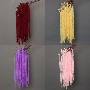 Nouvelles fleurs artificielles suspendues Roulis en soie, décoration de mariage, style Mori, inspirées de Monet, accessoires de photographie en extérieur - Product Image 5