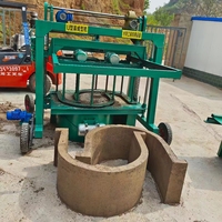 Machine de formage d'anneau de puits de béton d'un mètre de diamètre pour tuyau de ciment RC Pipe Brick Machine