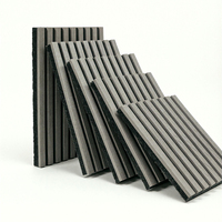 Panneau Acoustique Hexagonal Décoratif en MDF Bois et Fibres de Polyester pour Revêtement Mural