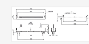 Bán Sỉ Bộ Khuếch Đại Bộ Trộn Fader 75Mm 88Mm Mono B10K Trượt Kéo Chiết Áp - Product Image 5