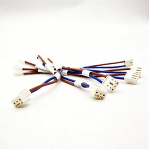 Câble de raccordement personnalisé PH2.0 2P mâle-mâle, pas de 2,0 mm, bleu, marron, PVC, pour applications industrielles et PCB - Product Image 4