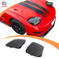 Couvre-phare avant en fibre de carbone pour Chevrolet Corvette C5 1997-2004, protection de garniture