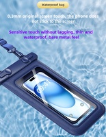 Coque de Téléphone Étanche Personnalisée pour iPhone 16 15 14 Pro Max XR XS MAX, Pochette Téléphone Étanche, Étui S25 S24 Ultra