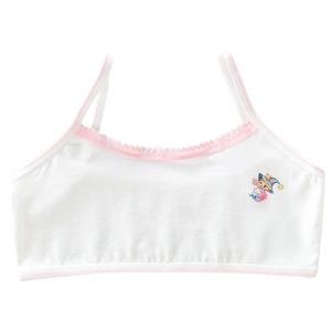 Soutien-gorge en coton anti-regard indiscret pour filles, motif dessin animé, pour l'école primaire, puberté 9-12 ans - Product Image 5