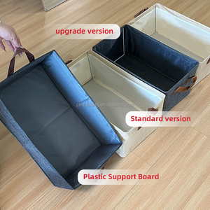 Pengatur pakaian dapat ditumpuk, Laci kasual dapat dilipat dan tempat penyimpanan banyak kegunaan untuk organisasi rumah untuk pakaian dalam kaus kaki - Product Image 6
