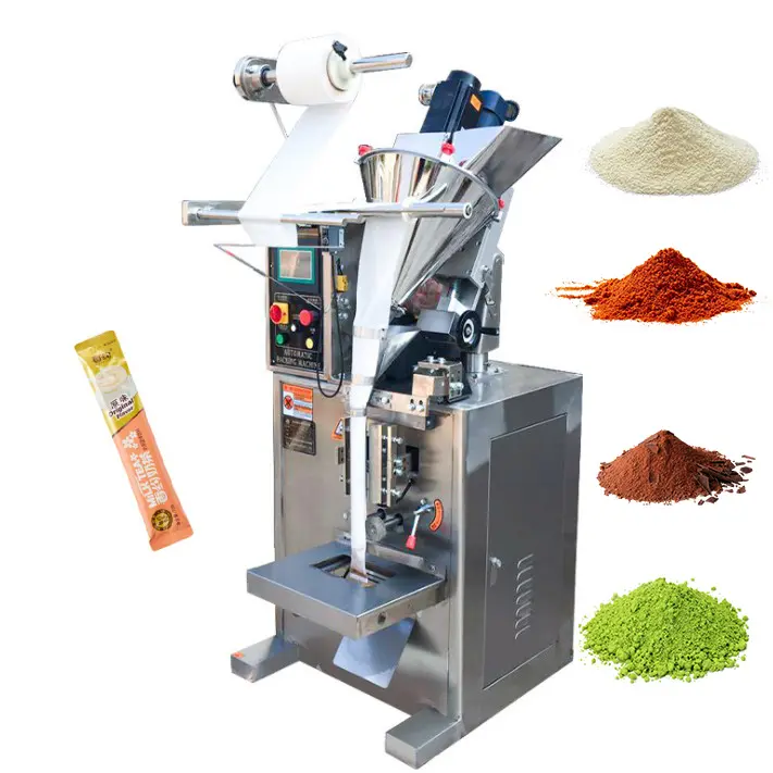 best seller of dry powder/spices/coffee powder automatic pouch packing machine with full stainless steel body