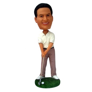 Resina de jugador de béisbol de cabeza de Bobble estatuilla - Product Image 1