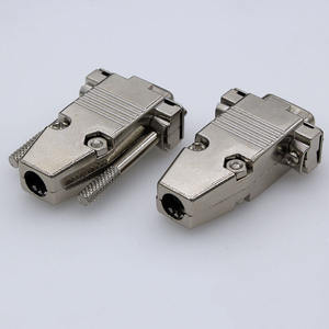 Conector DB9 macho hembra, carcasa metálica, enchufe de puerto serie <span class=keywords><strong>RS232</strong></span>, Conector de cable de soldadura de puerto serie de 9 pines - Product Image 2