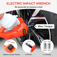 Kit de cric hydraulique électrique en acier 5-en-1 de 5 tonnes avec clé électrique 12V pour levage de voitures, usage automobile - Vente en gros usine OEM/ODM