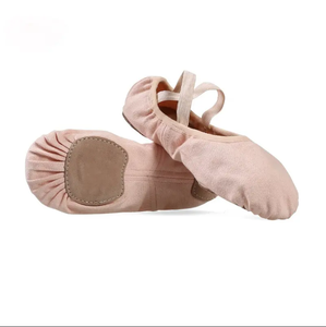 7000072 all'ingrosso Stock di scarpe da ballo Ballerina ragazze tratto LOGO tela Modulare Sole <span class=keywords><strong>ballerine</strong></span> scarpe da donna - Product Image 1
