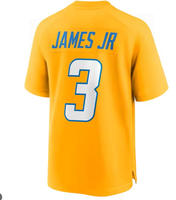 Jahitan Berkualitas Terbaik Dapat Disesuaikan # 15 McCONKEY # 10 HERBERT # 3 JAMES Jersey Sepak Bola Amerika