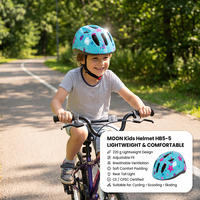 Casque non intégré pour enfants avec lumière LED intégrée, ajustement réglable, PVC d'hiver pour le ski