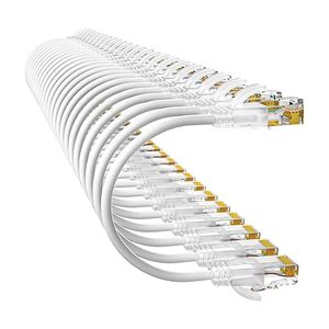 Mỏng linh hoạt cat6A Ethernet vá dây 10g 550MHz 28AWG đồng nguyên chất cat6A UTP Mạng Tủ vá dây cho mạng tủ - Product Image 2