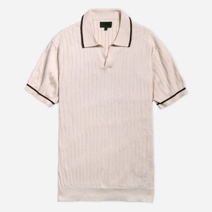 Suéter de Punto de Cable Grueso de Algodón Beige para Hombre Estilo Polo Ralph, Polo Personalizado de Alta Calidad Casual para Golf - Product Image 4