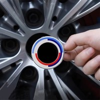 Jante de couverture centrale de moyeu de roue de voiture 50e anniversaire pour BMW, emblème d'insigne, accessoires extérieurs, 20 pièces, 56mm, 68mm, 10 broches