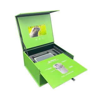 Usine directement tiroir panneau LCD vidéo boîte d'emballage cadeau vidéo boîte vidéo - Product Image 1
