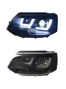 Faro FT per <span class=keywords><strong>VW</strong></span> Multivan <span class=keywords><strong>Caravelle</strong></span> <span class=keywords><strong>T5</strong></span> 2010-2015, Proiettore LED, Luce Diurna, Accessori Automobilistici - Product Image 5