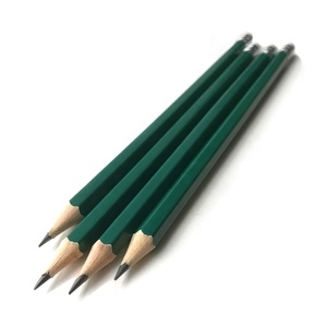 Classical Green Color Design Black HB Lead Custom Your Logo Promotional Office School Using Cheap Bulk Wooden <strong>Pencils</strong> - Product Image 6