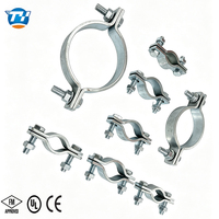 Collier de serrage de type suspension standard UTT60 pour suspension directe des conduites d'eau chaude et froide non isolées des bâtiments