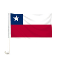 Drapeau du Chili en polyester imprimé numériquement, 3x5 pieds, avec œillets en laiton, pour événements, vacances, promotion nationale