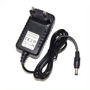 Châu Âu 5521 2.5A AC DC Power <span class=keywords><strong>Adapter</strong></span> 12 Volt Thùng jack cho <span class=keywords><strong>LED</strong></span> ánh sáng ABS Chất liệu Plug-in kết nối cho các thiết bị điện tử - Product Image 1