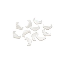 Perles en pierre semi-précieuse en forme de tête de taureau, coquille blanche, nacre naturelle, perles en vrac pour la création de bijoux DIY