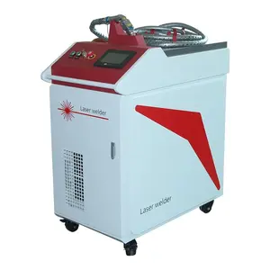 Mesin pembersih laser genggam 2022 w 1000w 2000w 3000w, mesin las laser serat genggam untuk las logam