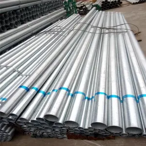 Dn300 Outdoor Standard Length Of 15 Gauge Gi Galvanized Steel Pipe 1 Inch Railing Handrails 1.5 Inch