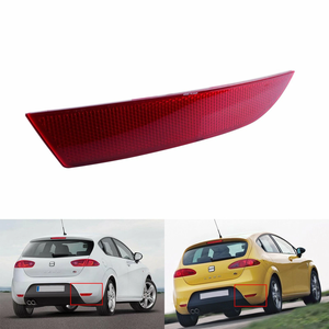 1P0945105E 1P0945106E Cache de feu arrière gauche et droit, réflecteur de pare-chocs arrière pour Seat Leon <span class=keywords><strong>FR</strong></span> / Cupra 2005-2012 - Product Image 4