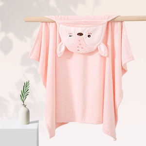 Serviette de bain en peluche à capuche super douce et absorbante à séchage rapide pour bébé <span class=keywords><strong>cape</strong></span> serviette de bain pour bébé peignoir pour enfants - Product Image 5