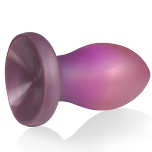 Analplug mit Starkem Saugnapf Trainer Flüssiges Silikon Prostata-Massage G-Punkt Vaginale Stimulation Masturbatoren für Männer 100% - Product Image 5