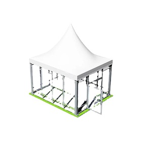 European Pointed Top <b>Tent</b> Outdoor Wedding Party Exhibition Large Event Four Season Aluminum Alloy <b>Frame</b> Oxford Fabric Waterproof - Product Image 4