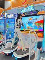 Simulateur de sport en VR pour aire de jeux intérieure, parcs d'attractions, double mode compétition, machine de simulation de surf